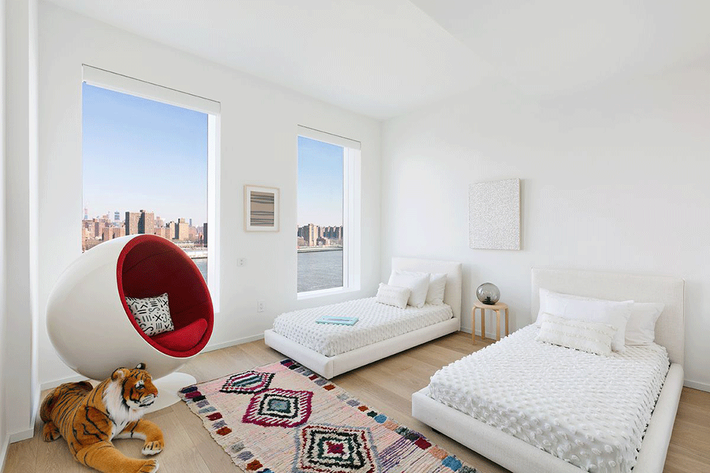 Mr. Chow, Mr. Chow apartment, DUMBO Penthouse, childrens bedroom, childrens room